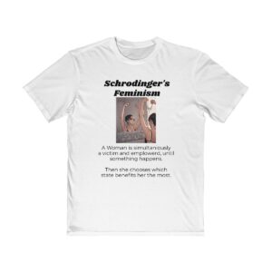Men's Schrodinger Feminism Tee (Light)